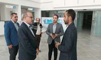 بازدید دکتر سرمست رئیس دانشگاه علوم پزشکی جندی شاپور اهواز از ساختمان و تجهیزات بیمارستان نوید بندر امام خمینی (ره)