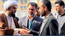 برگزاری آئین اهدا یک دستگاه آمبولانس به بیمارستان نوید بندر امام خمینی ره 